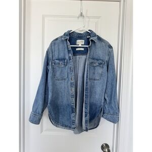 Universal Thread Goods Co Denim Button Down Size S Oversized